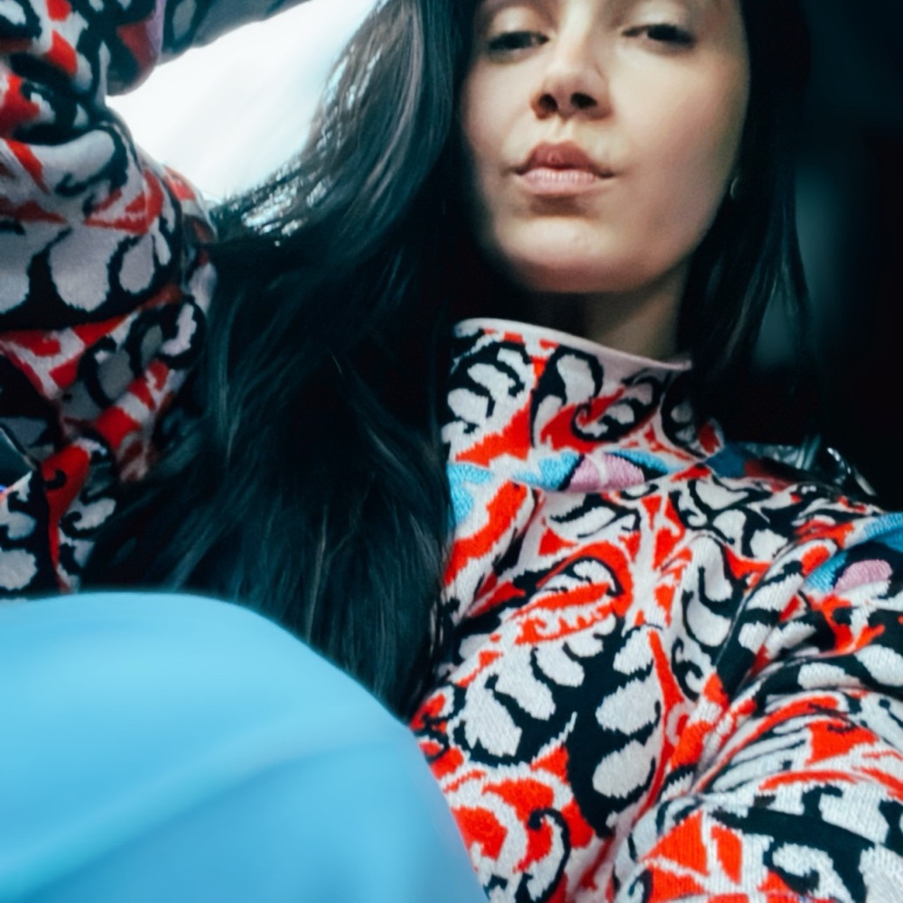 Colorful Patterned Sweater